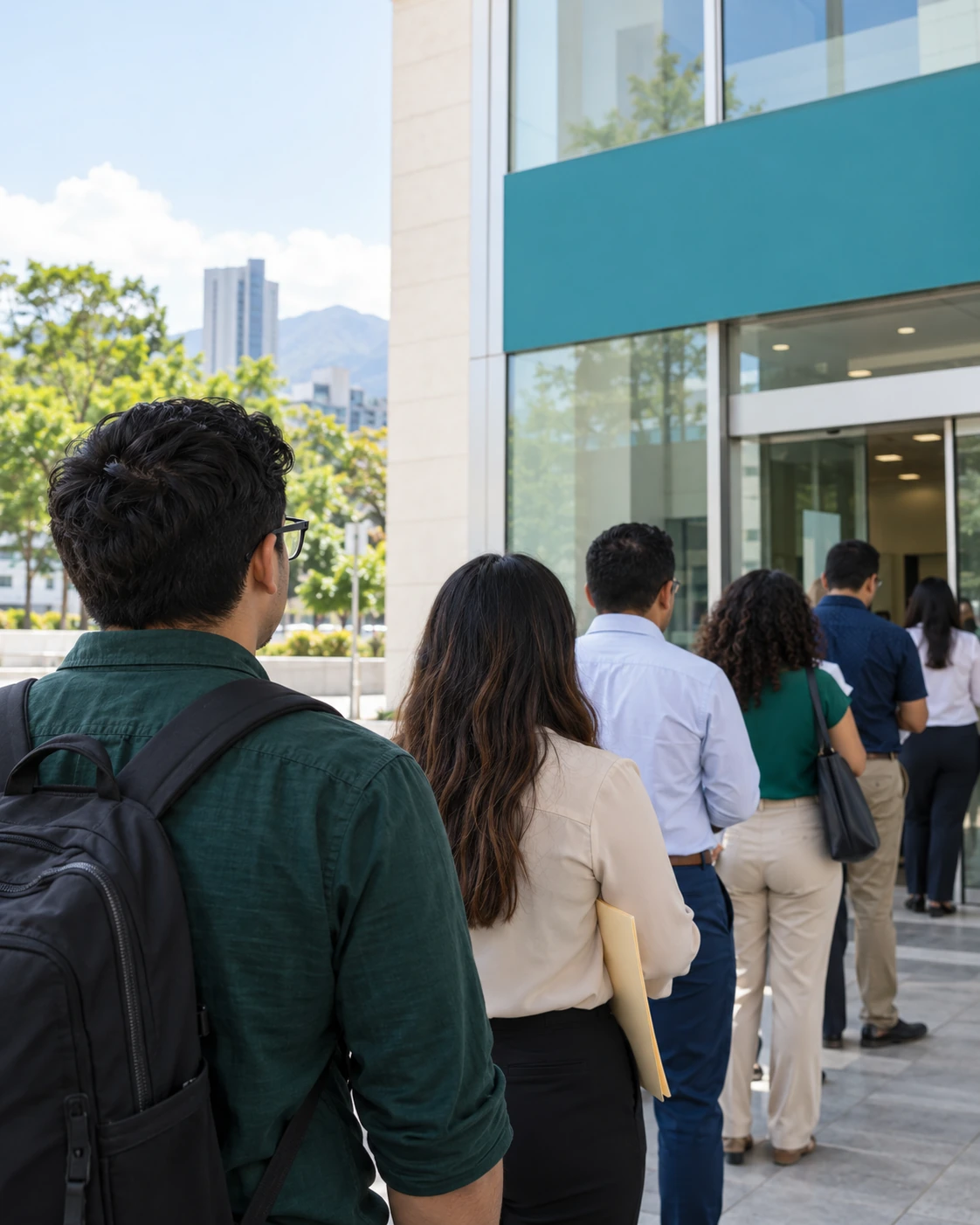 Personas preparándose para su próxima oportunidad